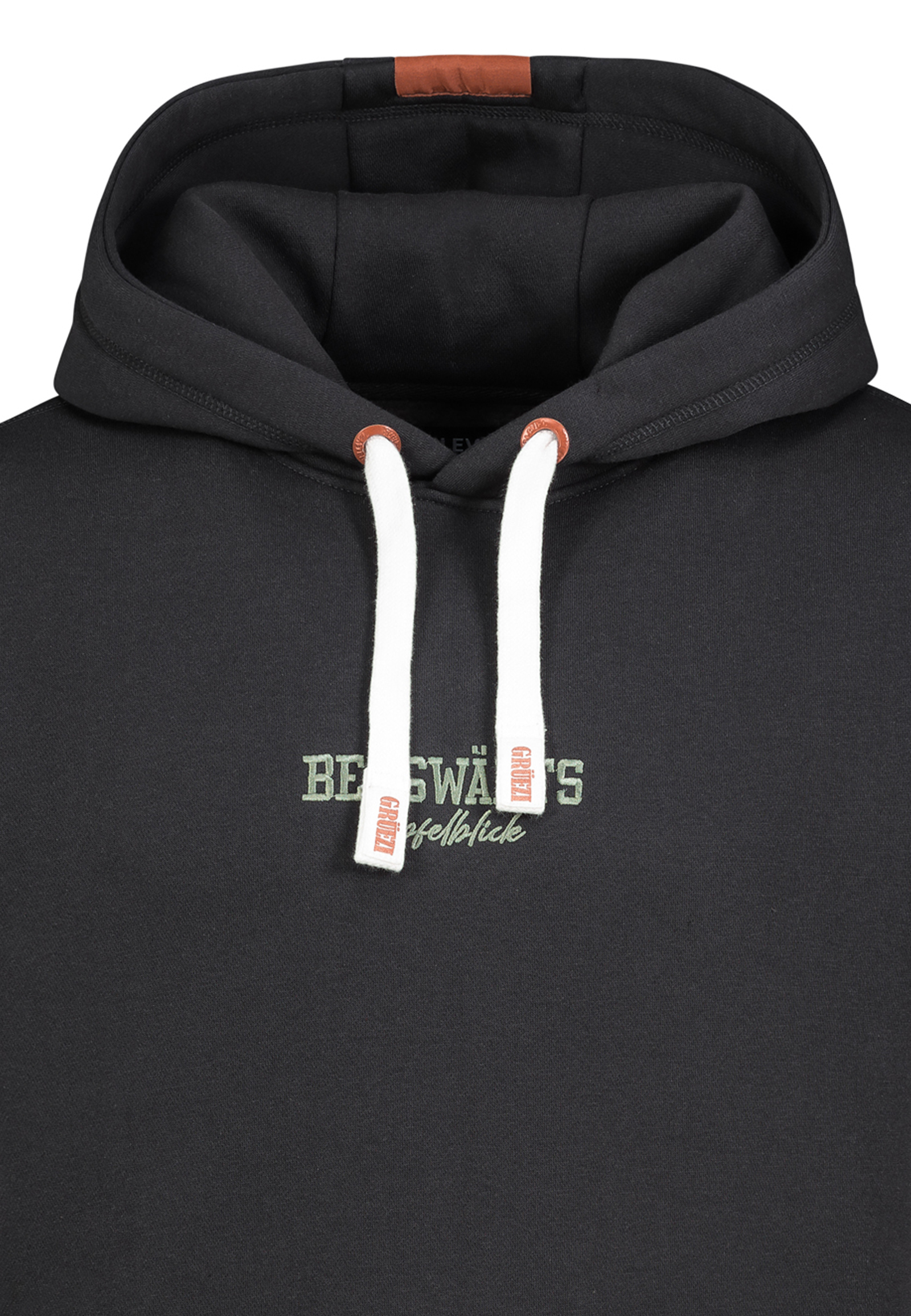 Lässiger Langarm Kapuzenpullover Motivprint Kängurutasche Lässiger Langarm Kapuzenpullover Motivprint Kängurutasche