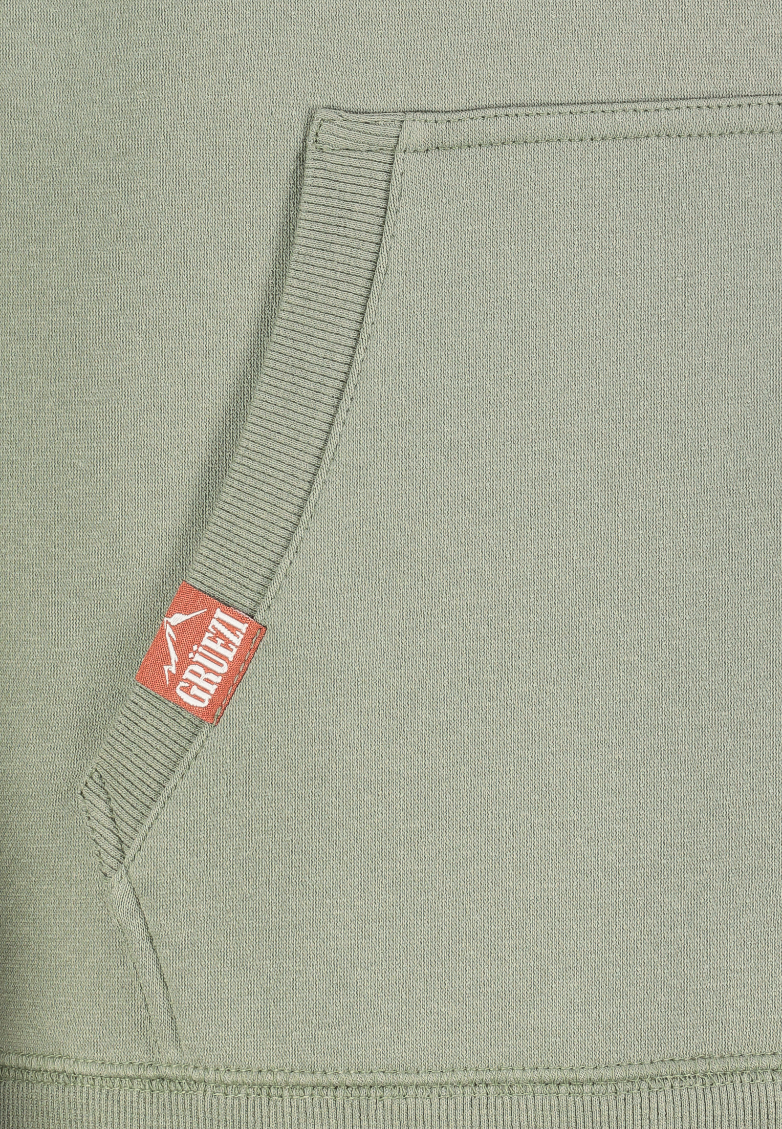 H10600BC21504B2_12300_D2.jpg Stylischer Hoodie Motivprint Kängurutasche Rippbündchen