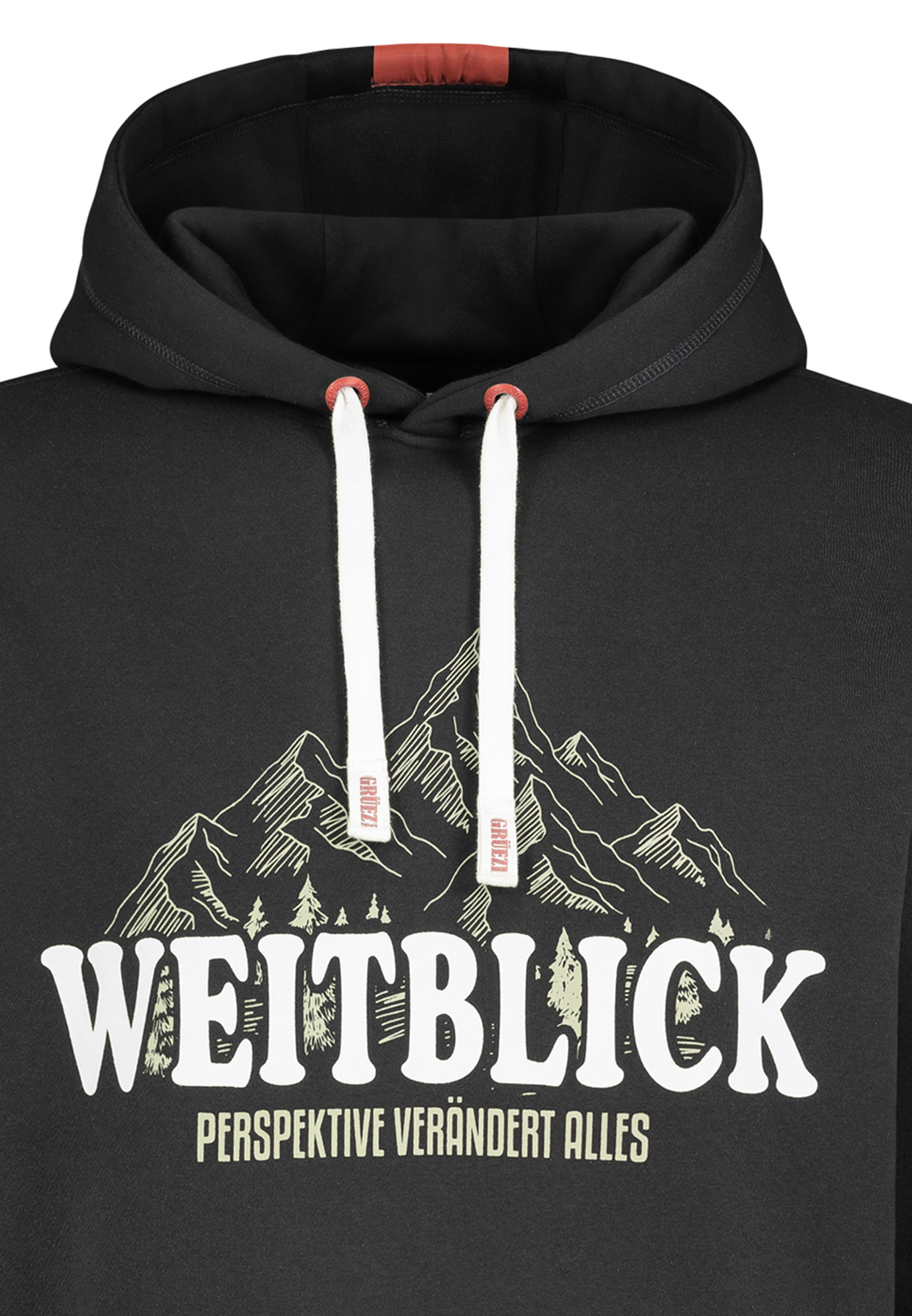 Stylischer Hoodie Motivprint Kängurutasche Rippbündchen Stylischer Hoodie Motivprint Kängurutasche Rippbündchen