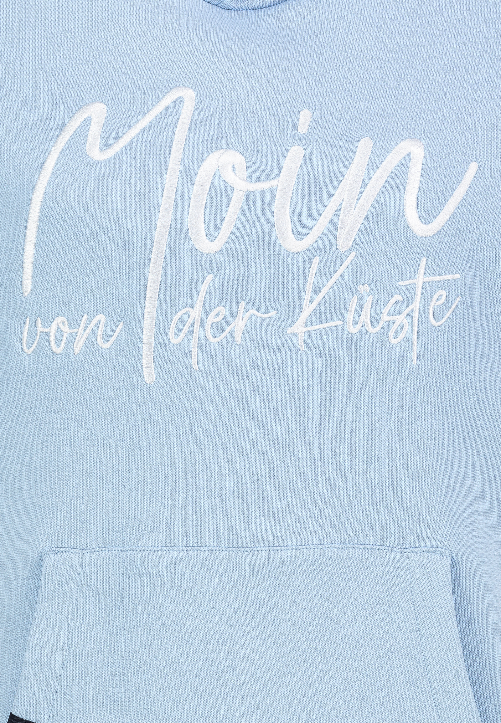 D10606BA02733A3_19200_D1.jpg Kapuzenpullover Stickerei Spruch Rippbündchen Modisch