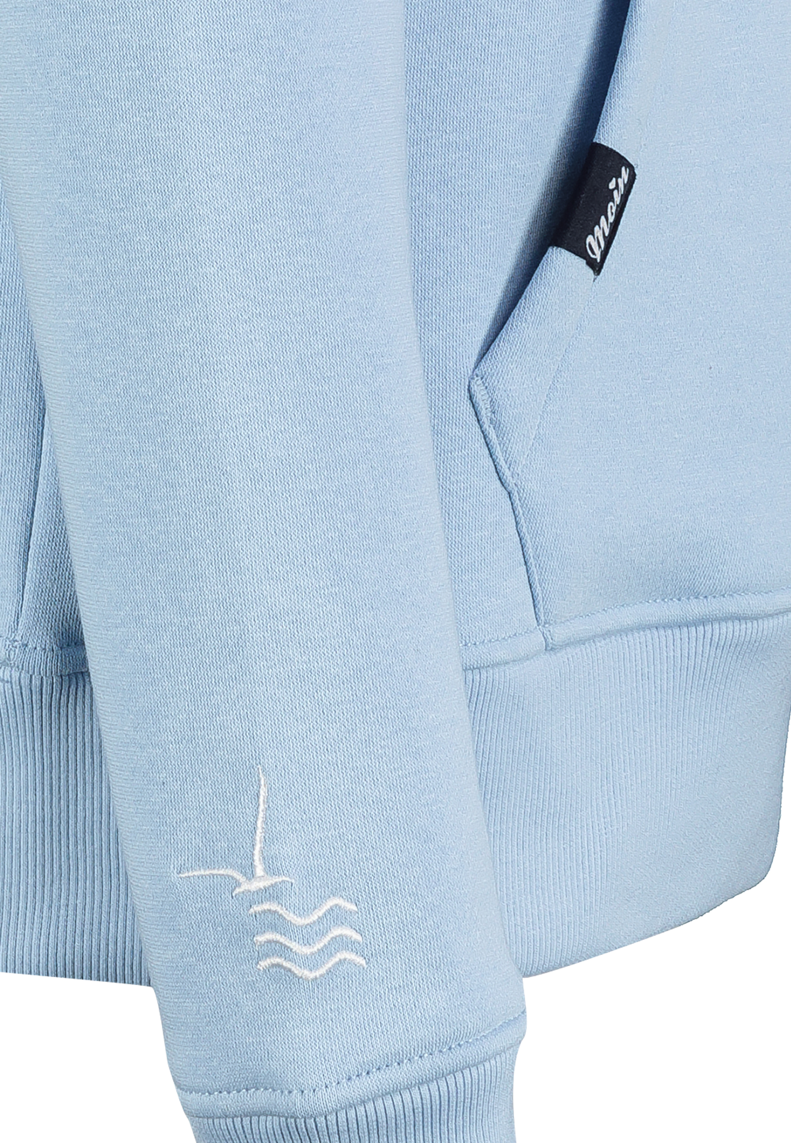 D10606BA02733A3_19200_D3.jpg Kapuzenpullover Stickerei Spruch Rippbündchen Modisch