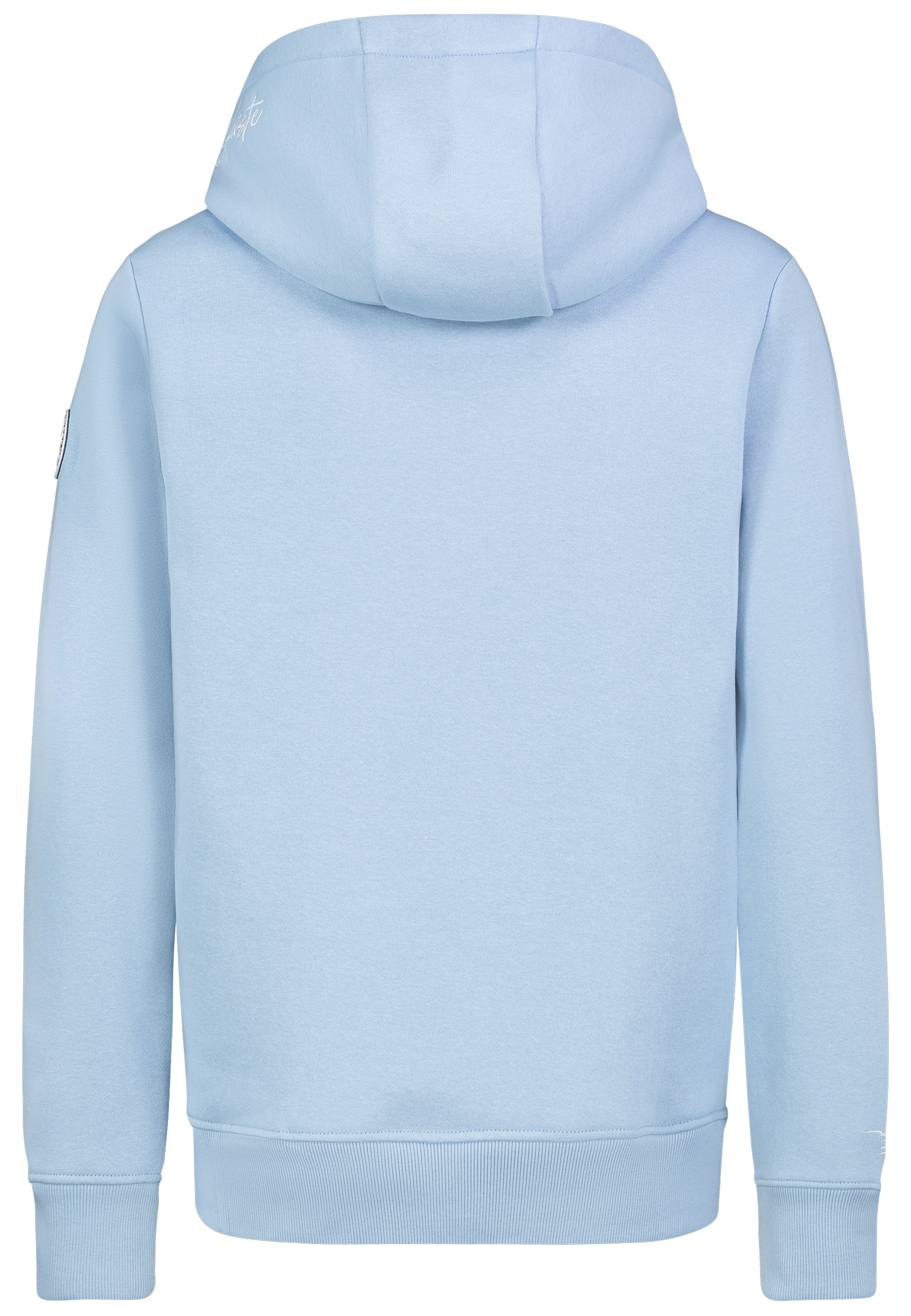 D10606BA02733A3_19200_H.jpg Kapuzenpullover Stickerei Spruch Rippbündchen Modisch