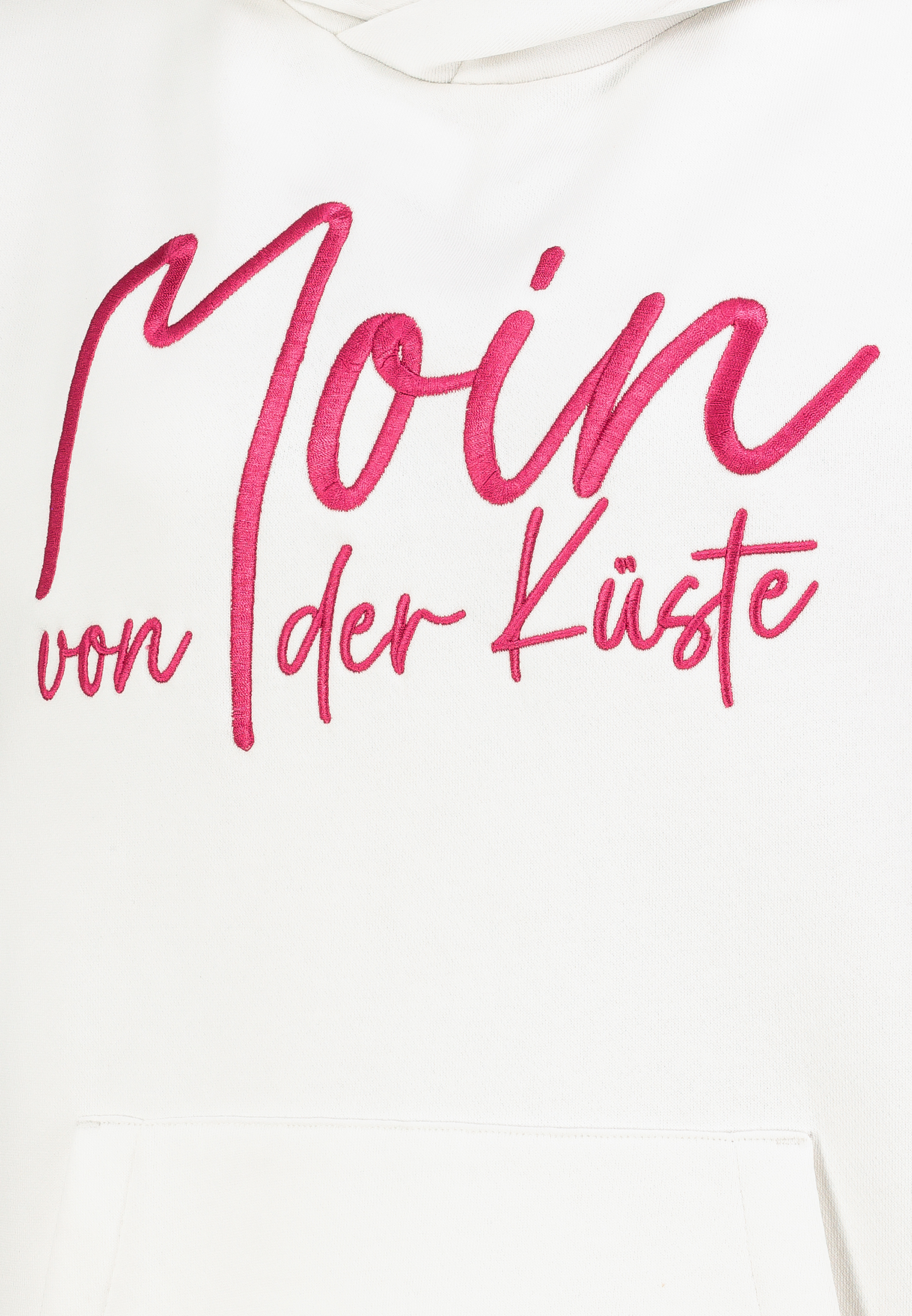 D10606BA02733A4_22000_D1.jpg Kapuzenpullover Stickerei Spruch Rippbündchen Modisch