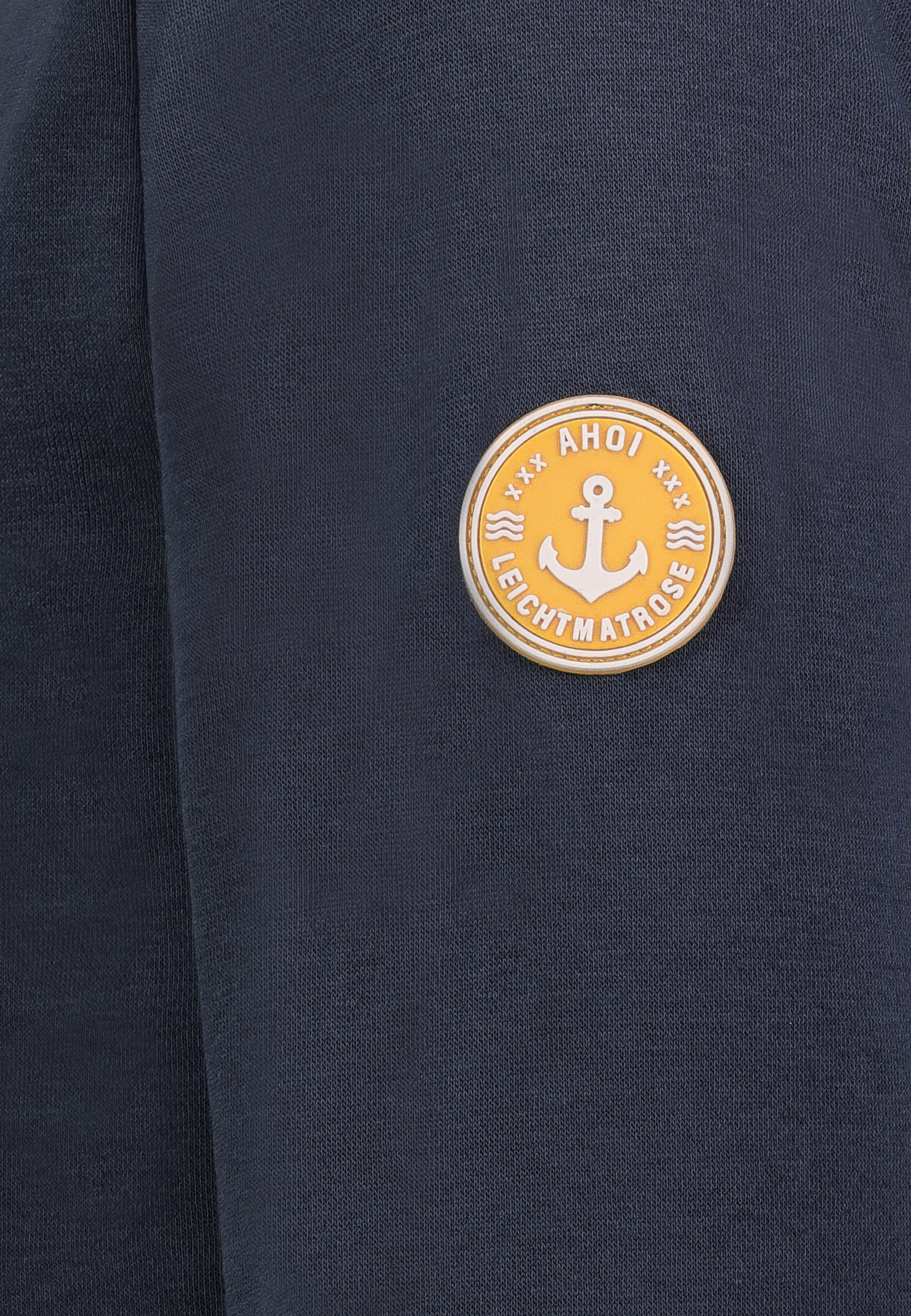 H10600BA21548A2_19400_D3.jpg Stylischer Hoodie Durchgehender Reißverschluss Kordelzug