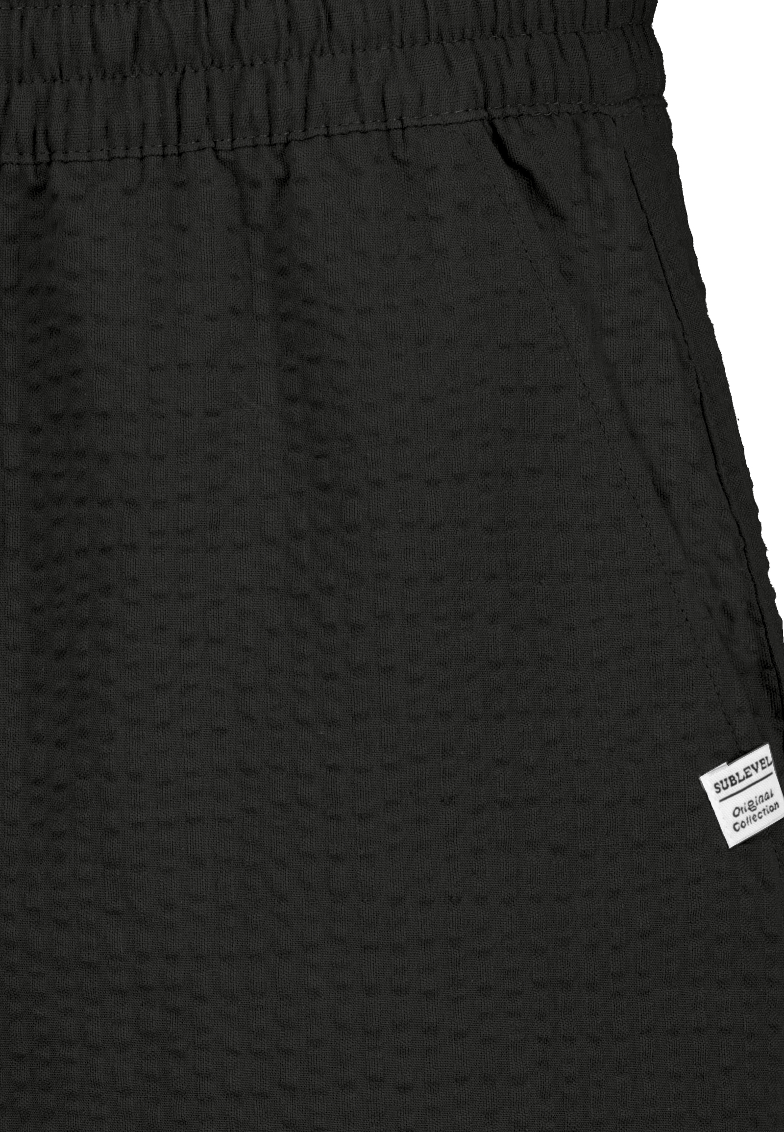 H70069AG62491KA_24000_D1.jpg Einfarbige Shorts Eingrifftaschen Elastischer Bund