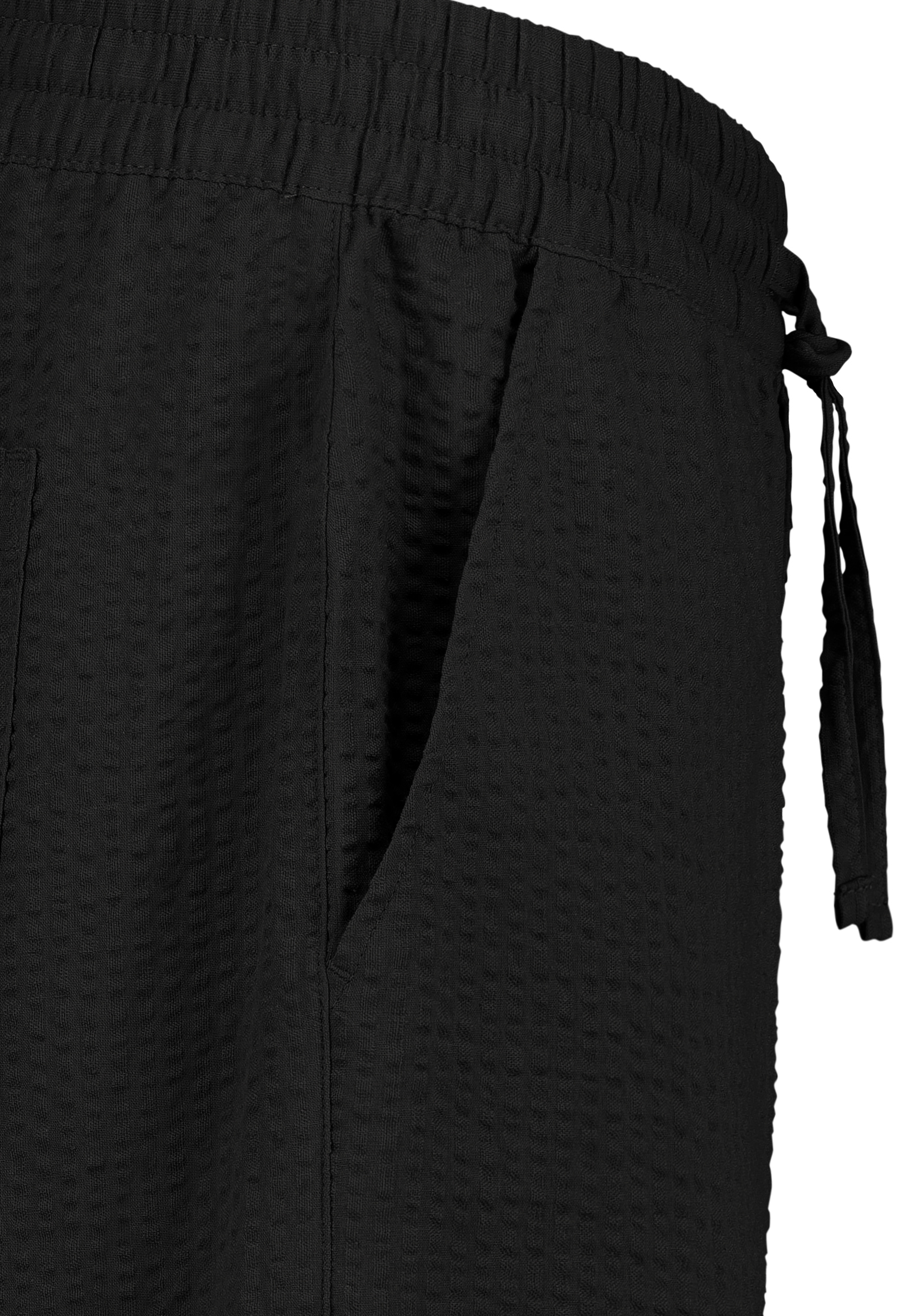 H70069AG62491KA_24000_D2.jpg Einfarbige Shorts Eingrifftaschen Elastischer Bund