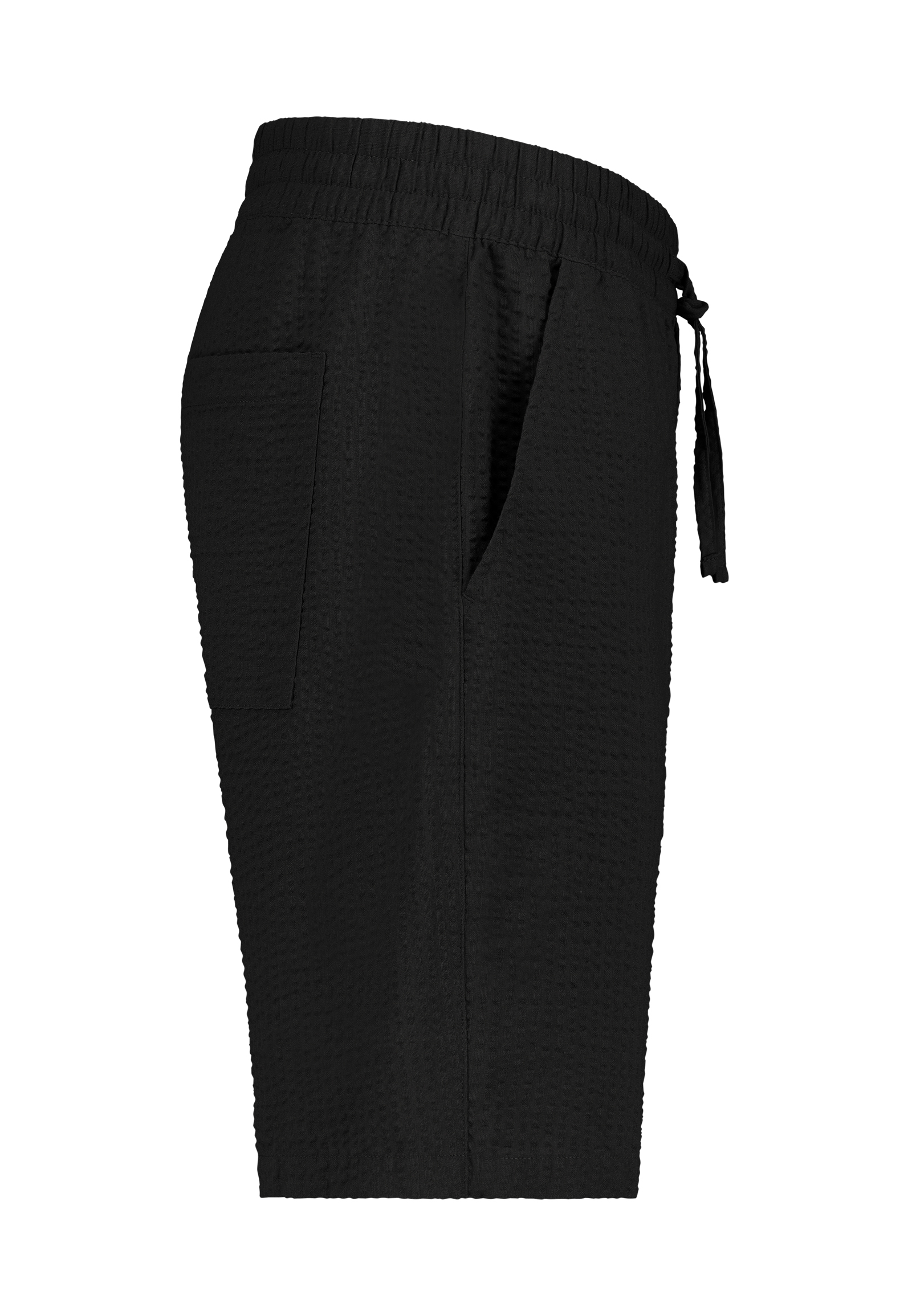 H70069AG62491KA_24000_S1.jpg Einfarbige Shorts Eingrifftaschen Elastischer Bund