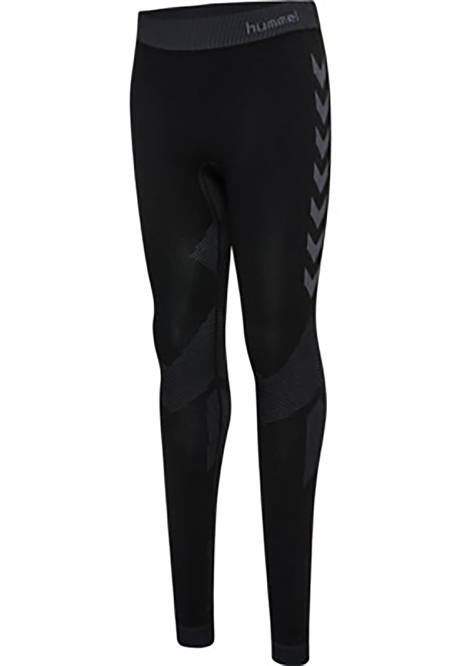 Sportleggings Körperbetont Logomuster Nahtlos Design Sportleggings Körperbetont Logomuster Nahtlos Design