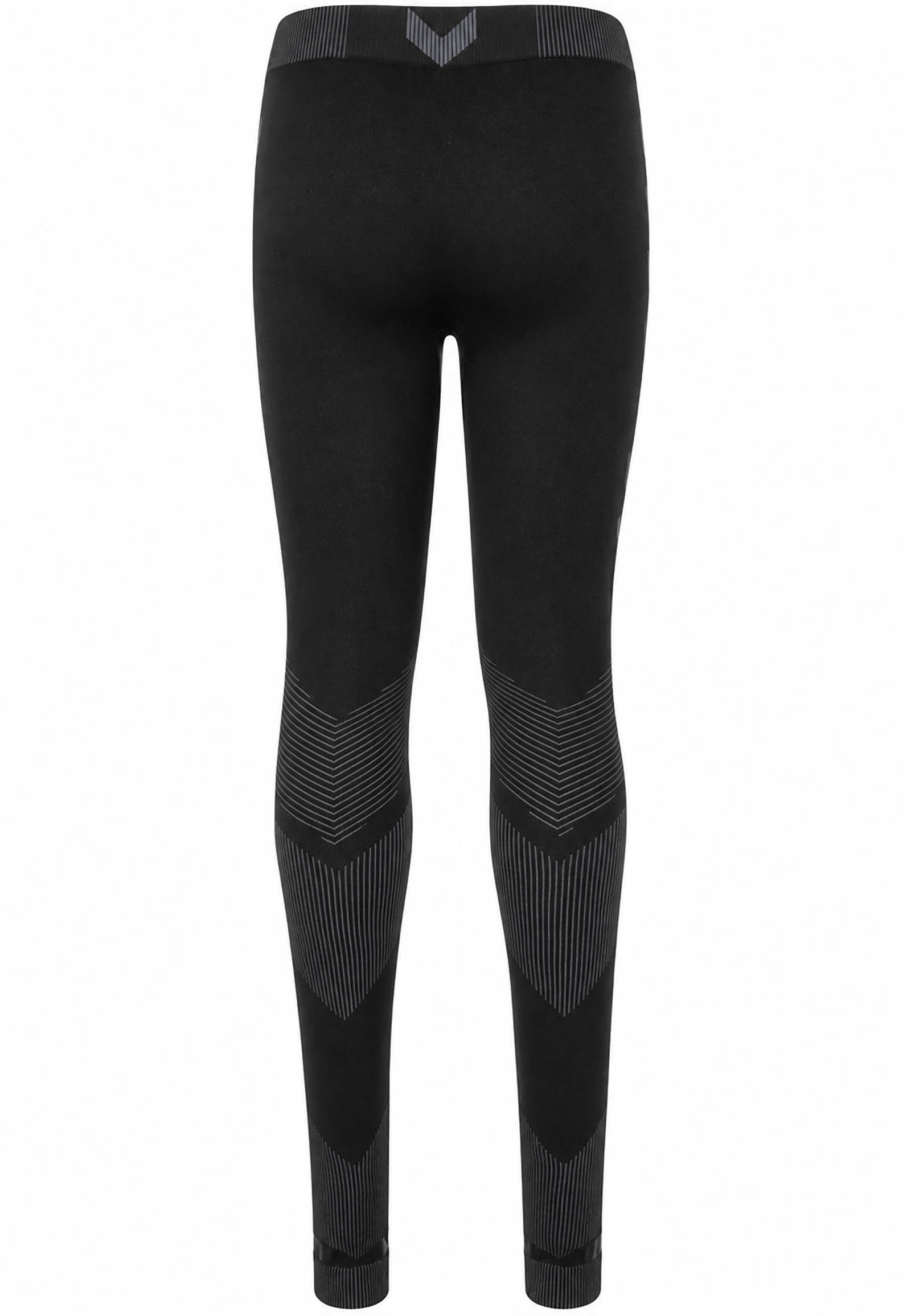Sportleggings Körperbetont Logomuster Nahtlos Design Sportleggings Körperbetont Logomuster Nahtlos Design