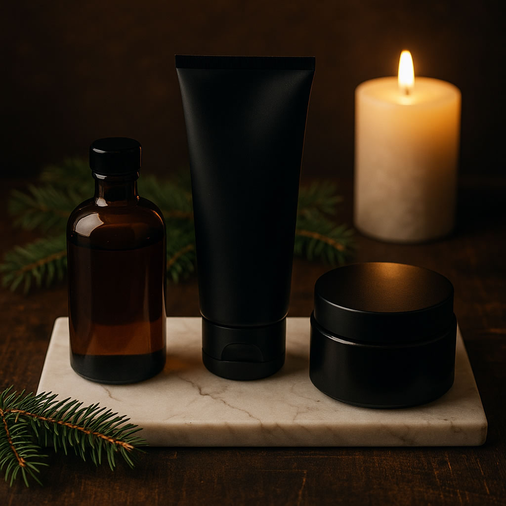 Luxuriöse Pflegeprodukte für Männer als Geschenkidee im Advent