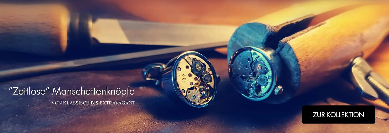 zeitlose Manschettenknöpfe
