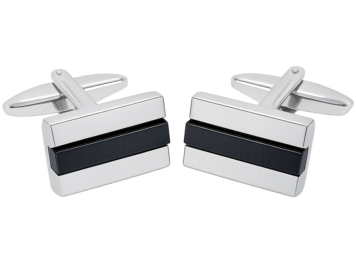 Onyx Manschettenknöpfe Manschettenknöpfe Onyx