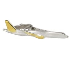 TEROON Krawattenklammer / Krawattennadel Flugzeug