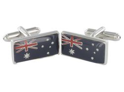 TEROON Manschettenknöpfe Australienflagge