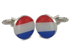TEROON Manschettenknöpfe Flagge Niederlande Holland