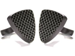 Grom Manschettenknöpfe aus Carbon