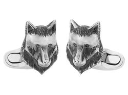 Dreamtimes Rock Skull Manschettenknöpfe - Edelstahl Mit Rocker-Hand