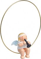 Christbaumengel im Ring, mit Klarinette 6308/41 von Wendt & Kühn