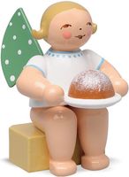 Engel, klein, mit Kuchen 650/k/154a von Wendt & Kühn