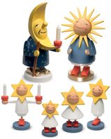 Mondfamilie, 6 Figuren 590 von Wendt & Kühn