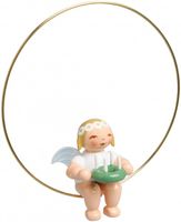 Christbaumengel im Ring, mit Kranz 6308/155 von Wendt & Kühn
