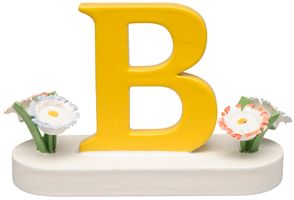 Buchstabe B, mit Blumen 634/23/B von Wendt & Kühn