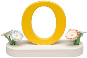 Buchstabe O, mit Blumen 634/23/O von Wendt & Kühn