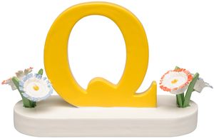 Buchstabe Q, mit Blumen 634/23/Q von Wendt & Kühn