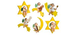6 Engelmusikanten / Christbaumengel 650/70/Satz5/2021 von Wendt & Kühn 6 Engelmusikanten / Christbaumengel 650/70/Satz5/2021 von Wendt & Kühn