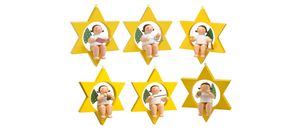 6 Engelmusikanten, klein, im Stern 650/80/2023 von Wendt & Kühn 6 Engelmusikanten, klein, im Stern 650/80/2023 von Wendt & Kühn