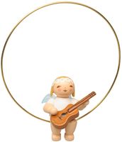 Christbaumengel im Ring, mit Gitarre 6308/38 von Wendt & Kühn Christbaumengel im Ring, mit Gitarre 6308/38 von Wendt & Kühn