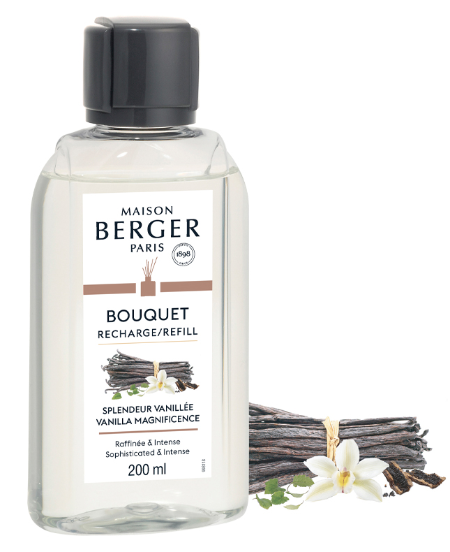 Refill Raumduft Diffuser 200 ml Bourbon Vanille / Splendeur Vanillée von Maison Berger Refill Raumduft Diffuser 200 ml Bourbon Vanille / Splendeur Vanillée von Maison Berger