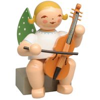 Engel mit Viola da Gamba 650/86a von Wendt und Kühn Neuheit 2025