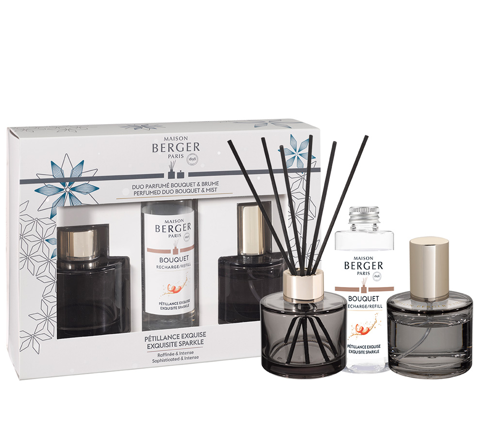 Rosalie Raumduft Set Diffuser + Raumspray - Sprudelnde Lebensfreude von Maison Berger Rosalie Raumduft Set Diffuser + Raumspray - Sprudelnde Lebensfreude von Maison Berger