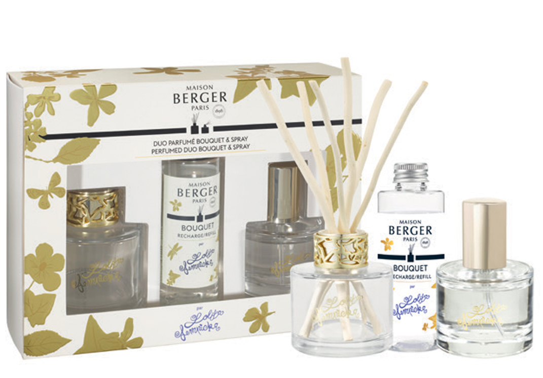 Lolita Lempicka Raumduft Set Diffuser + Raumspray - Transparent von Maison Berger Lolita Lempicka Raumduft Set Diffuser + Raumspray - Transparent von Maison Berger
