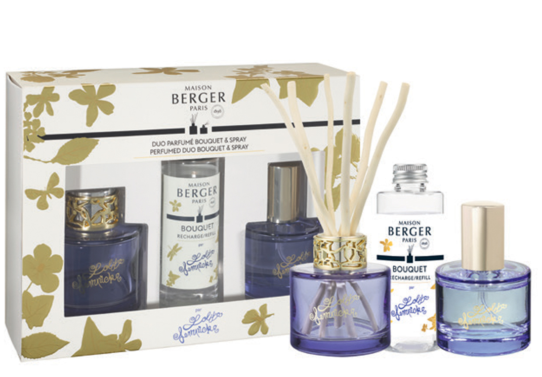Lolita Lempicka Raumduft Set Diffuser + Raumspray - Flieder von Maison Berger Lolita Lempicka Raumduft Set Diffuser + Raumspray - Flieder von Maison Berger