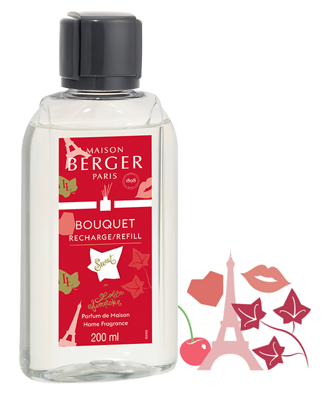 Stäbchenduft Refill Lolita Lempicka Sweet 200 ml Raumduft von Maison Berger Stäbchenduft Refill Lolita Lempicka Sweet 200 ml Raumduft von Maison Berger