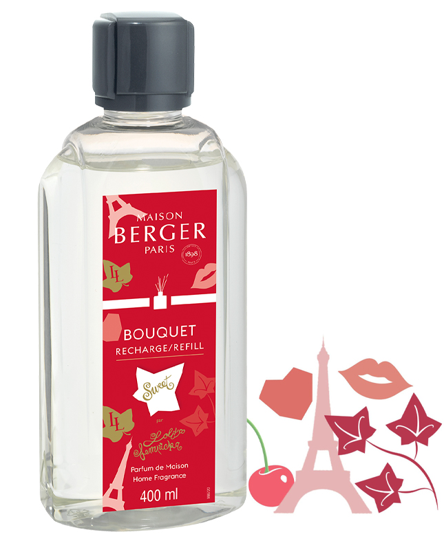 Stäbchenduft Refill Lolita Lempicka Sweet 400 ml Raumduft von Maison Berger Stäbchenduft Refill Lolita Lempicka Sweet 400 ml Raumduft von Maison Berger