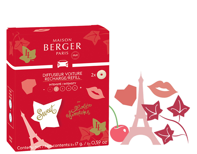 Autoduft Refill Lolita Lempicka Sweet 2 Refills von Maison Berger Autoduft Refill Lolita Lempicka Sweet 2 Refills von Maison Berger