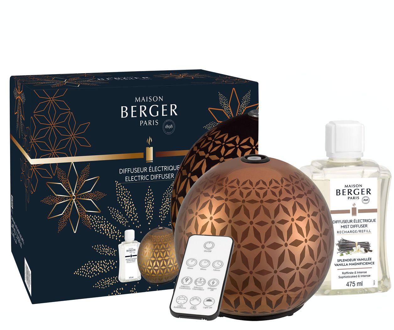 Aroma-Diffuser elektrisch Pomelis - Bourbon Vanille von Maison Berger Aroma-Diffuser elektrisch Pomelis - Bourbon Vanille von Maison Berger