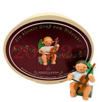 Sonderedition Engel mit Viola da Gamba Edition "Gruß vom Nikolaus" Neuheit 2025