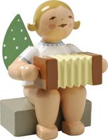 Engel mit Harmonika, sitzend 650/8a von Wendt & Kühn