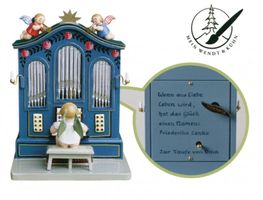 Orgel mit Musikwerk mit 4-zeiliger Widmung von Wendt & Kühn Orgel mit Musikwerk mit 4-zeiliger Widmung von Wendt & Kühn