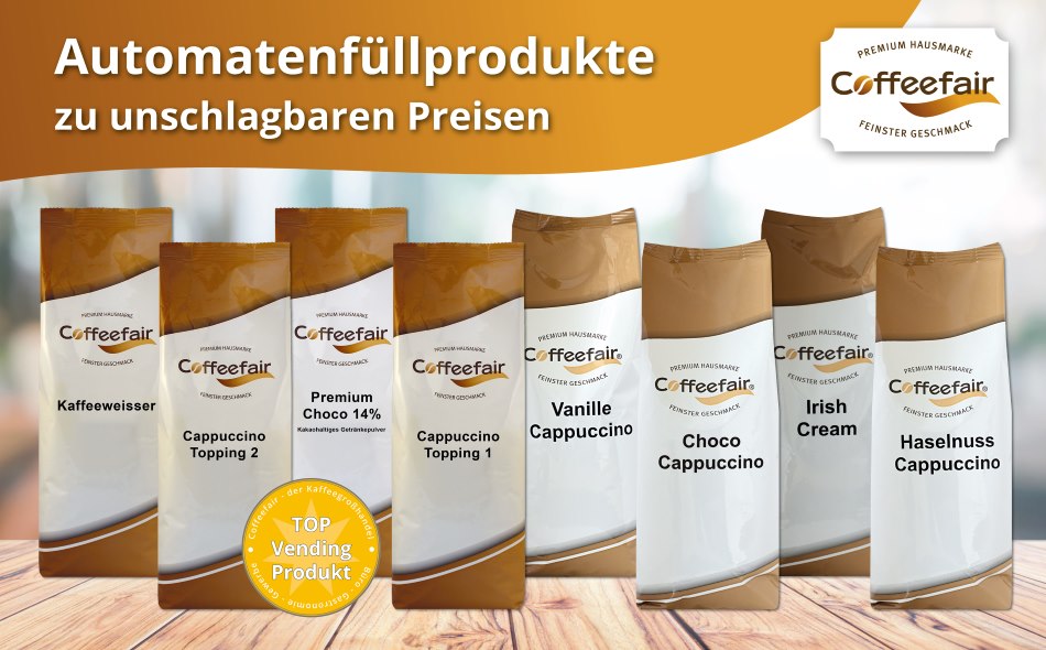 Coffeefair Automatenfüllprodukte Instant