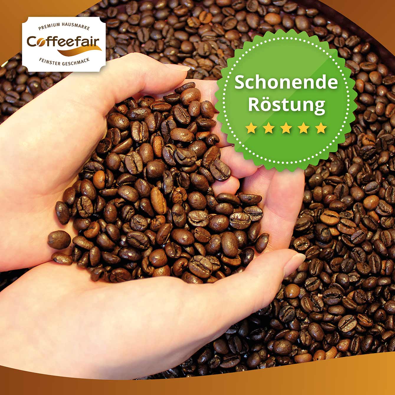 Kaffeebohnen Coffeefair Cafe Creme