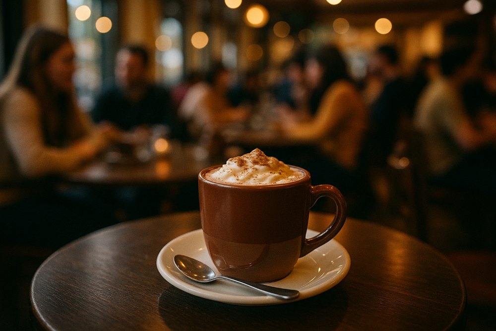 Dallmayr Kakao in Restaurant Gastronomie