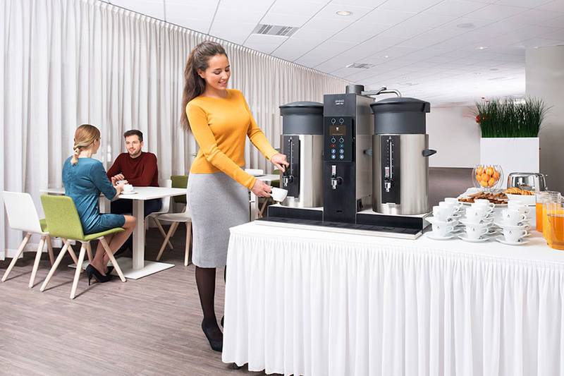 rundfilter kaffeemaschine Animo Hotel