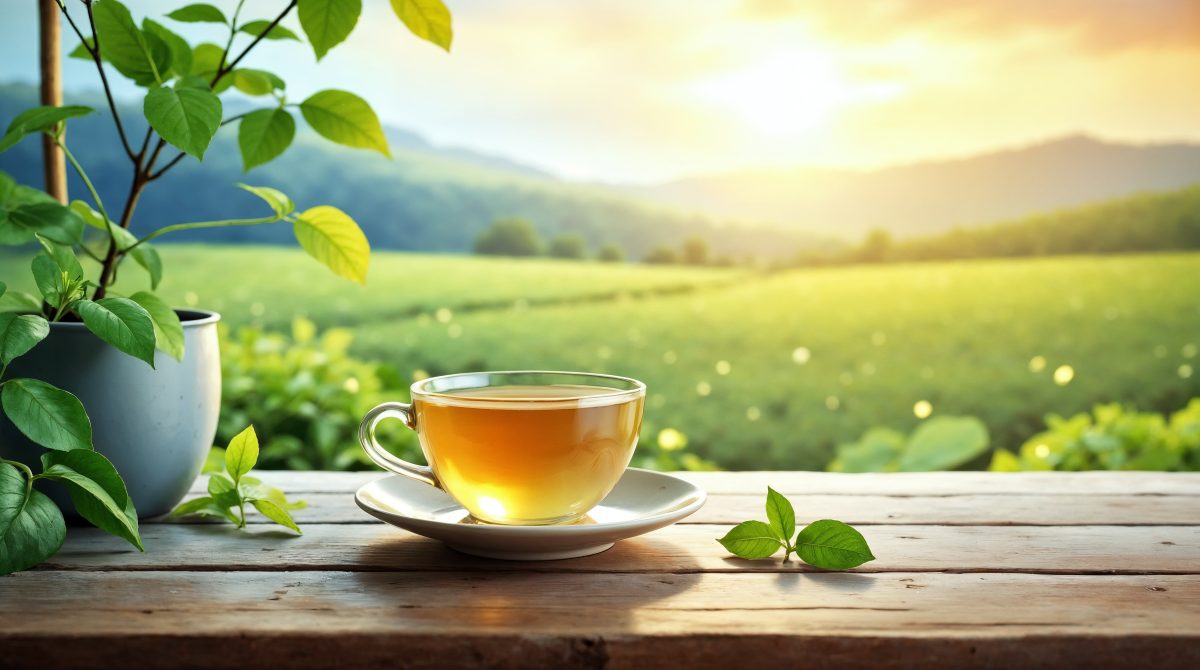 Pure Tea Tee mit Aussicht