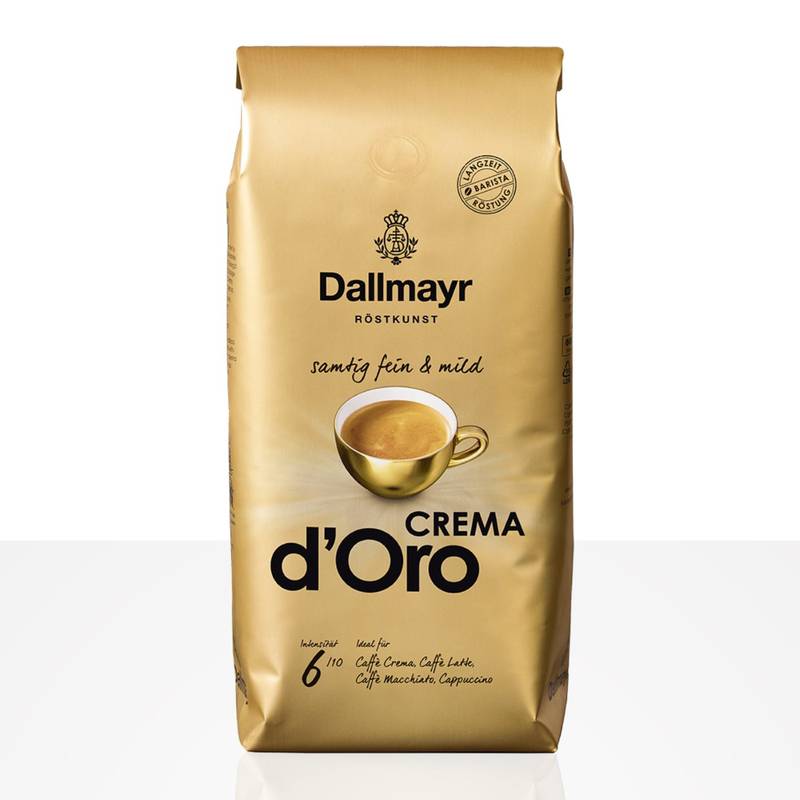 Dallmayr Crema d'Oro mild und fein Kaffee