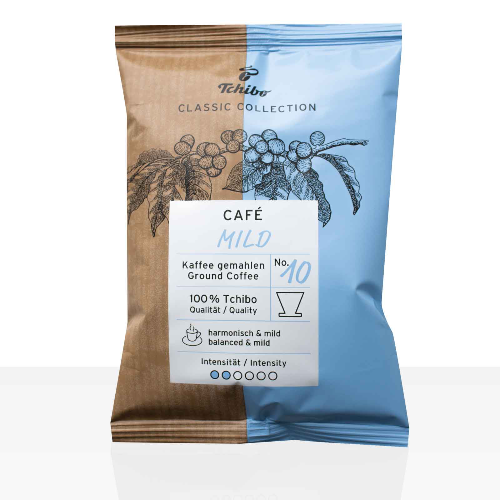 Tchibo Café Classic Mild - 500g Kaffee gemahlen, Kaffee gemahlen Tchibo  hier bei coffeefair